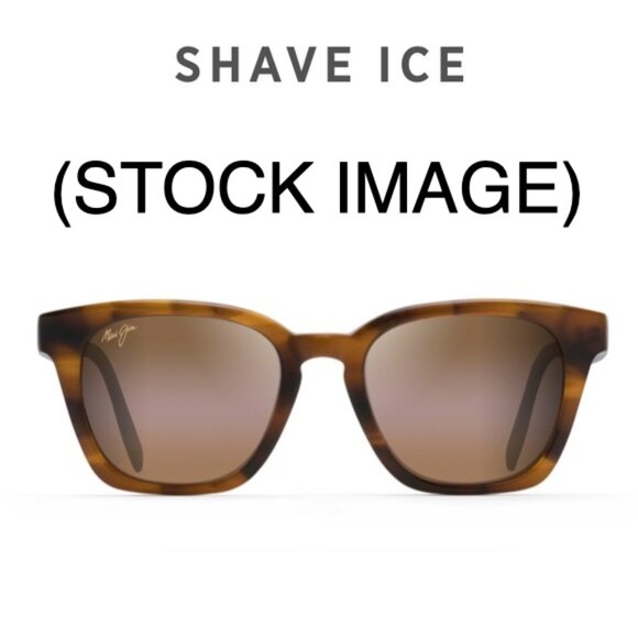 Maui Jim Shave Ice Sunglasses Tortoise Shell MJ533-10 w Case and Pouch and Cloth - Picture 3 of 14